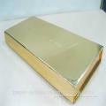 emboss eyelash box gold glossy paper board